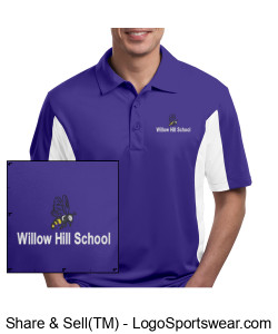 Willow Hill School polo shirt Design Zoom